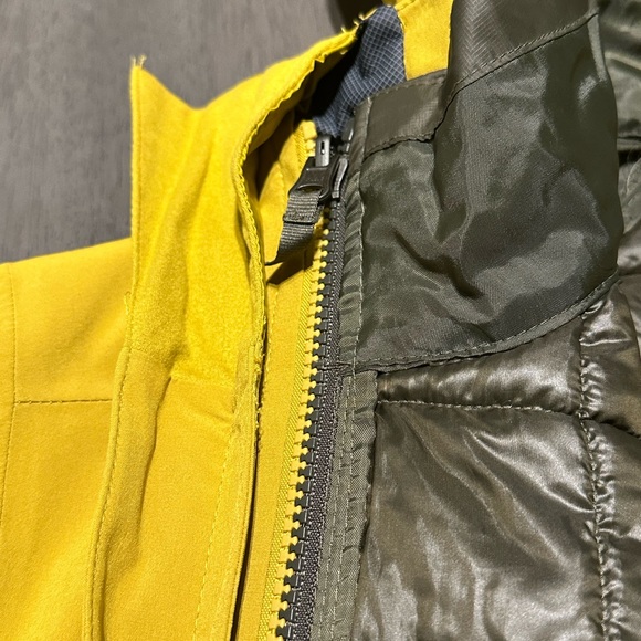 The North Face Thermoball Eco Tri Climate Hood Waterproof Jacket Gold Men’s 3XL - Picture 3 of 9